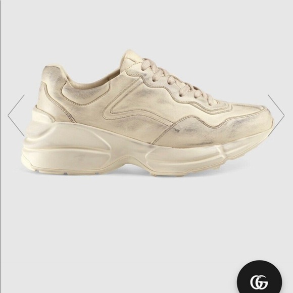 Gucci Rhyton leather sneakers - Picture 7 of 7